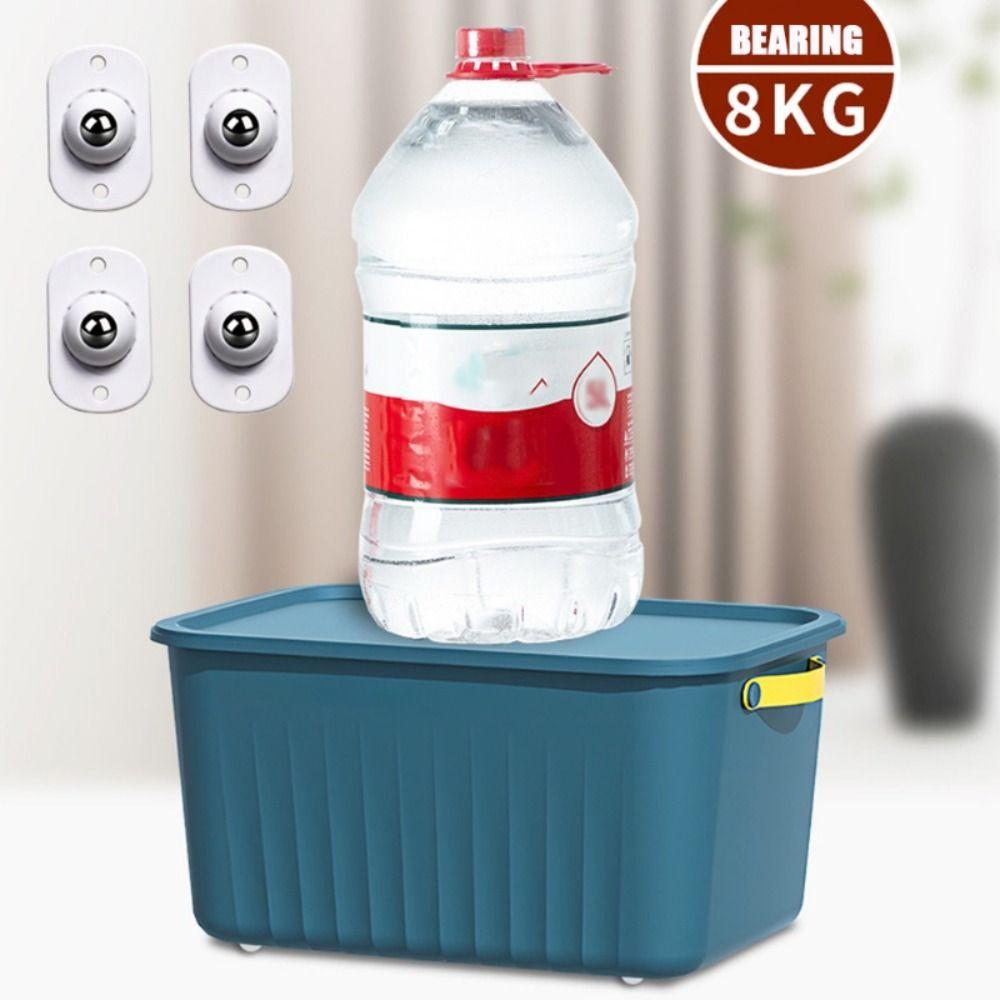 4Pcs/set 360 Swivel Caster Wheel Mini Mute Rolling Pulley New Furniture Casters