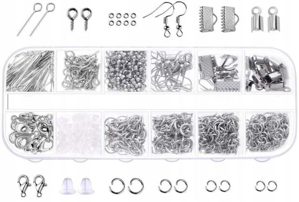 Schmuckherstellungs-Set Schmuckwerkzeuge + Halbfertige Produkte