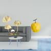 Porcelain Leaves Fruit Sculpture Bookshelf Ornament Collectible Statue Geometric Decor for Birthday