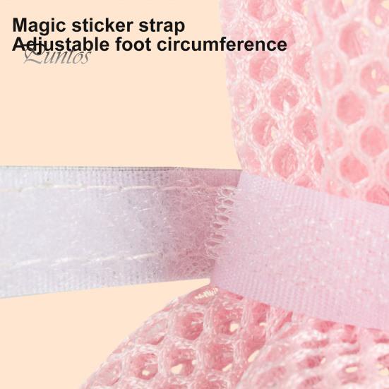 4Pcs Dog Shoes Breathable Pet Shoes Outdoor Dog Booties Summer Hot Pavement Dog Paw Protectors for Walking Hiking Running