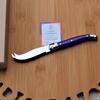 oruTa Laguiole ABS Handle Mini Cheese Knife, Gift Boxed, Made in France, NERON Paris Blue [Official Import]