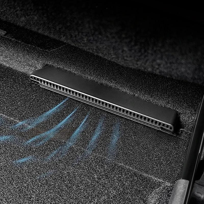 For Smart 3 2024 2025 2026 Car Stainless steel Under Seat Air Vent Outlet Grille Cover Interior Protector Accessories