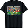 T-shirt Art Football Style Vitrail Diego Maradona