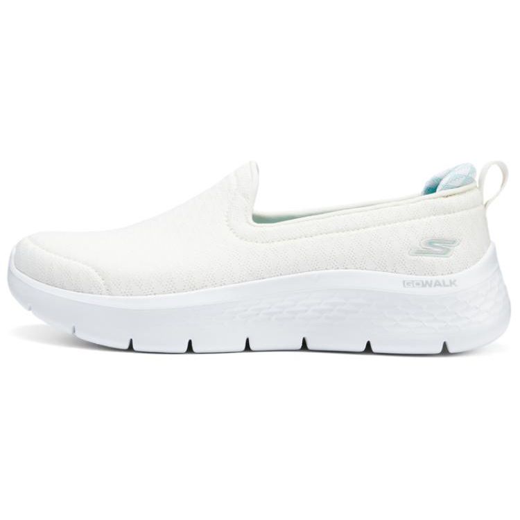 Skechers Go Walk Flex Fabric Comfortable Slip-On Durable Breathable Lightweight Low-Top Casual Shoes Women sneaker White 124825-OWHT 37.5