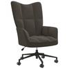 Day and Night - Day and Night Dark Gray Velvet Relaxation Armchair