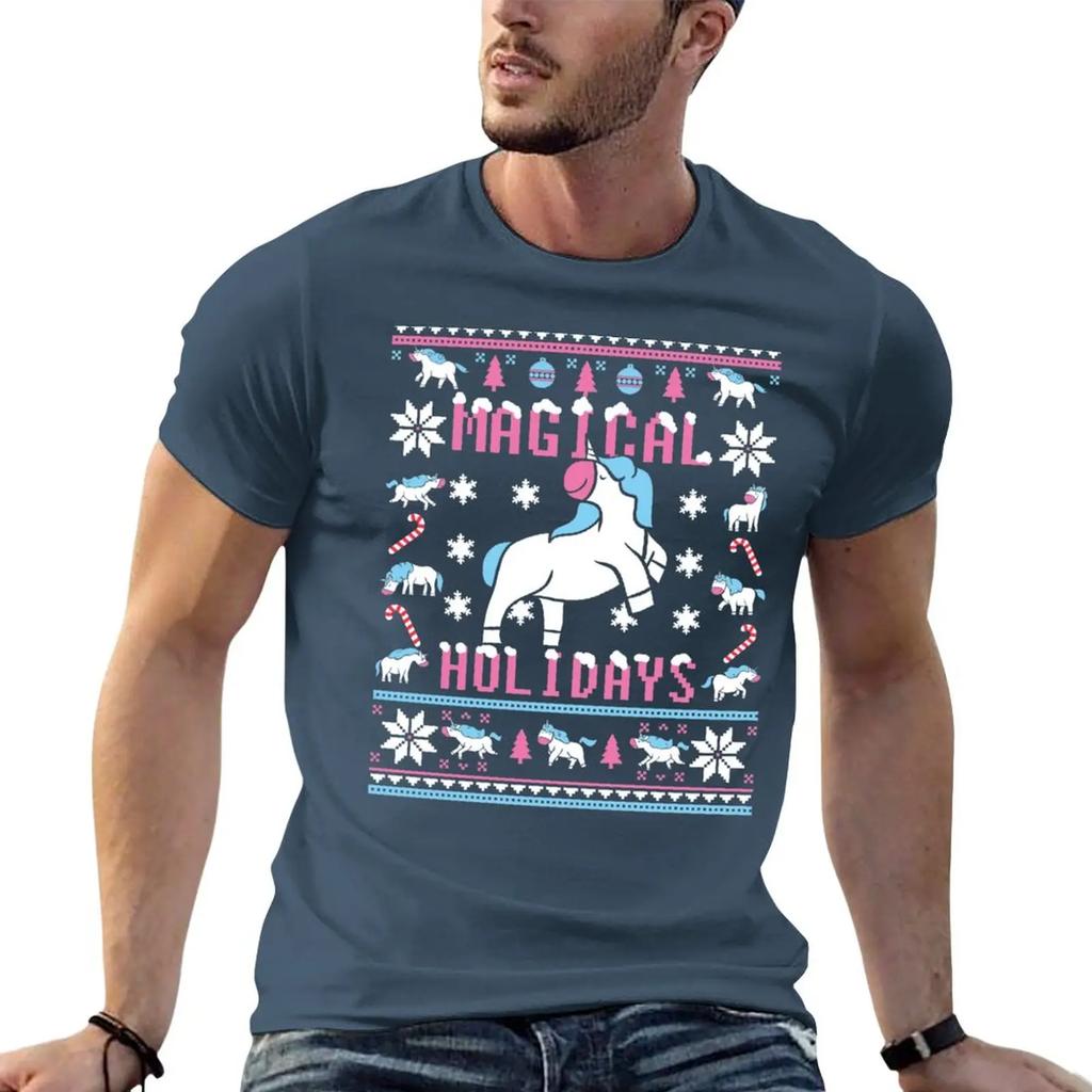 Funny Unicorn Lover Ugly Christmas Sweater T-Shirt animal print shirt for boys sweat shirt clothes