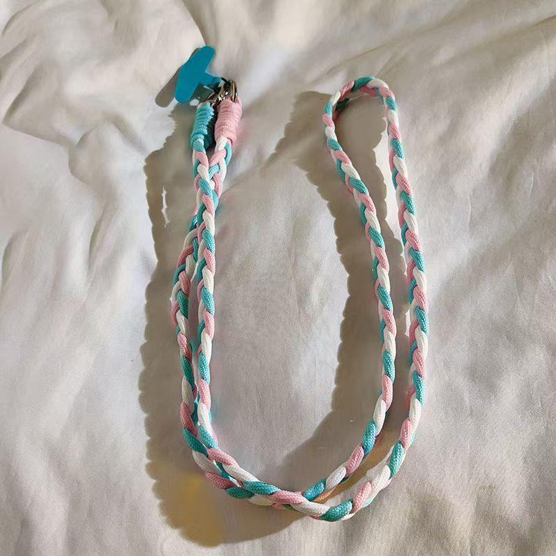 Candy Color Crossbody Phone Lanyard - Universal Neck Strap for Anti-Drop Protection