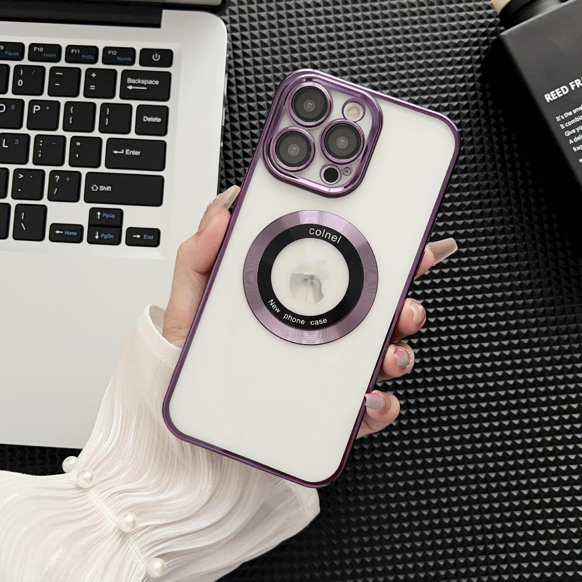 

Magsafe Magnetic Suction for Apple 16promax Phone Case Electroplating for IPhone 14/15/16e Protective Case For Apple XSmax