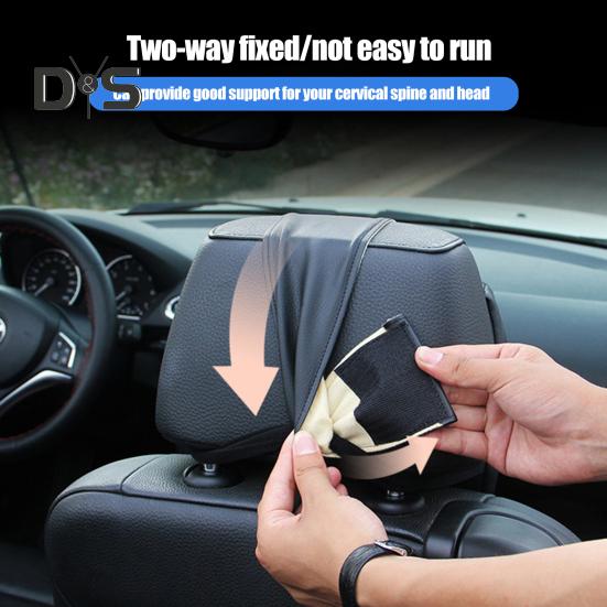 Memory Foam Car Neck Pillow Relieve Neck Pain Drive In Comfort Universal Versatile Breathable Foam Headrest