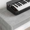 Piano Stand Concrete Grey 100 x 32 x 64 cm Particleboard