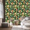 Hoopoes Among Flowers Wallpaper for Living Room and Bedroom 50x1000