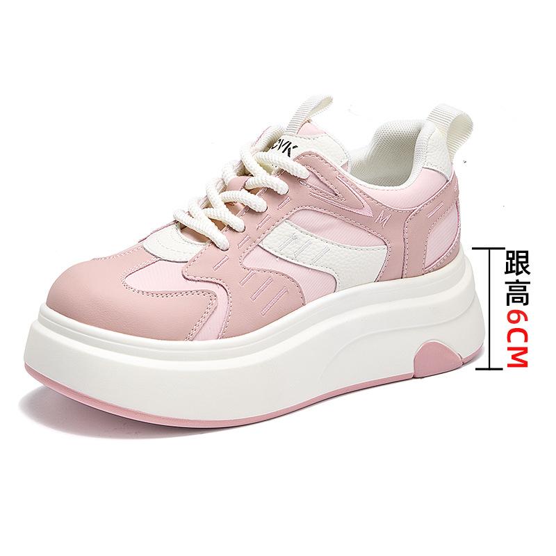 

Forrest Gump Women s Spring 2026 New Sports Style Breathable Lace up Running Casual Single Shoes for Women 40 рожевий