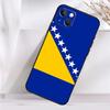 Bosnia Flag Shockproof Case For iPhone 18 17 16 15 14 11 Pro Max Plus 12 13 Mini 16e 17 Air Phone Cover