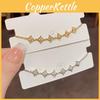 Womens Diamond Shape Bracelet With Gold Plating For Gift Giving