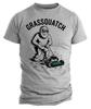 Grassquatch Shirt • Funny Bigfoot Weed Tee • 420 Stoner Sasquatch T-Shirt •