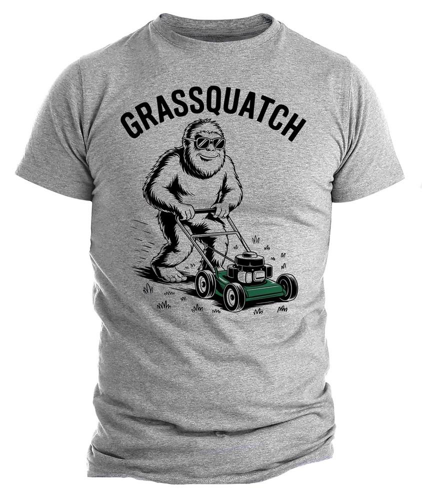 Grassquatch Shirt • Funny Bigfoot Weed Tee • 420 Stoner Sasquatch T-Shirt •