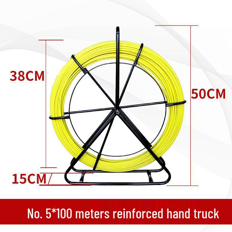 Fiberglass Cable Puller & Pipe Threader for Electricians