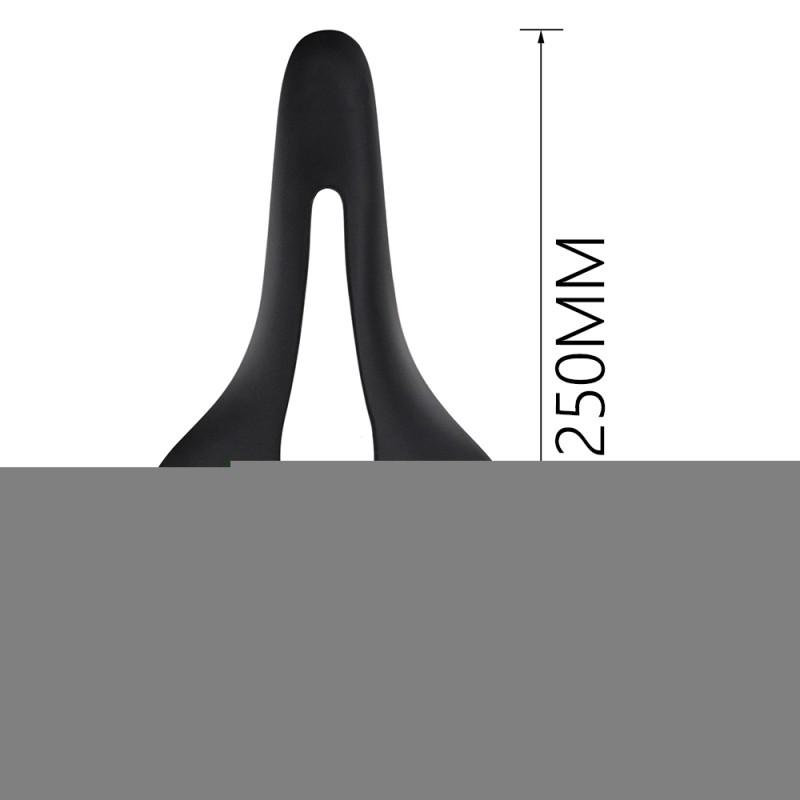 Ultra-Light Carbon Fiber Bicycle Saddle Mountain Road Bikes KOCEVLO Model Matte Black Finish