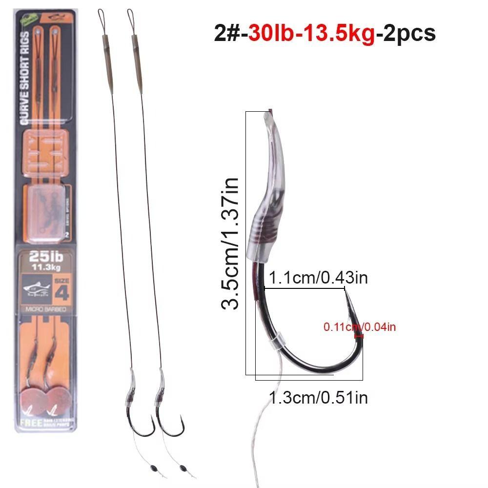 2 szt. Sprzęt Żyłka haczyk Wędkarski Pesca Pesca Przynęty Narzędzia Zestaw Sprzęt Wędkarski Zestaw Wędkarstwo Karpiowe