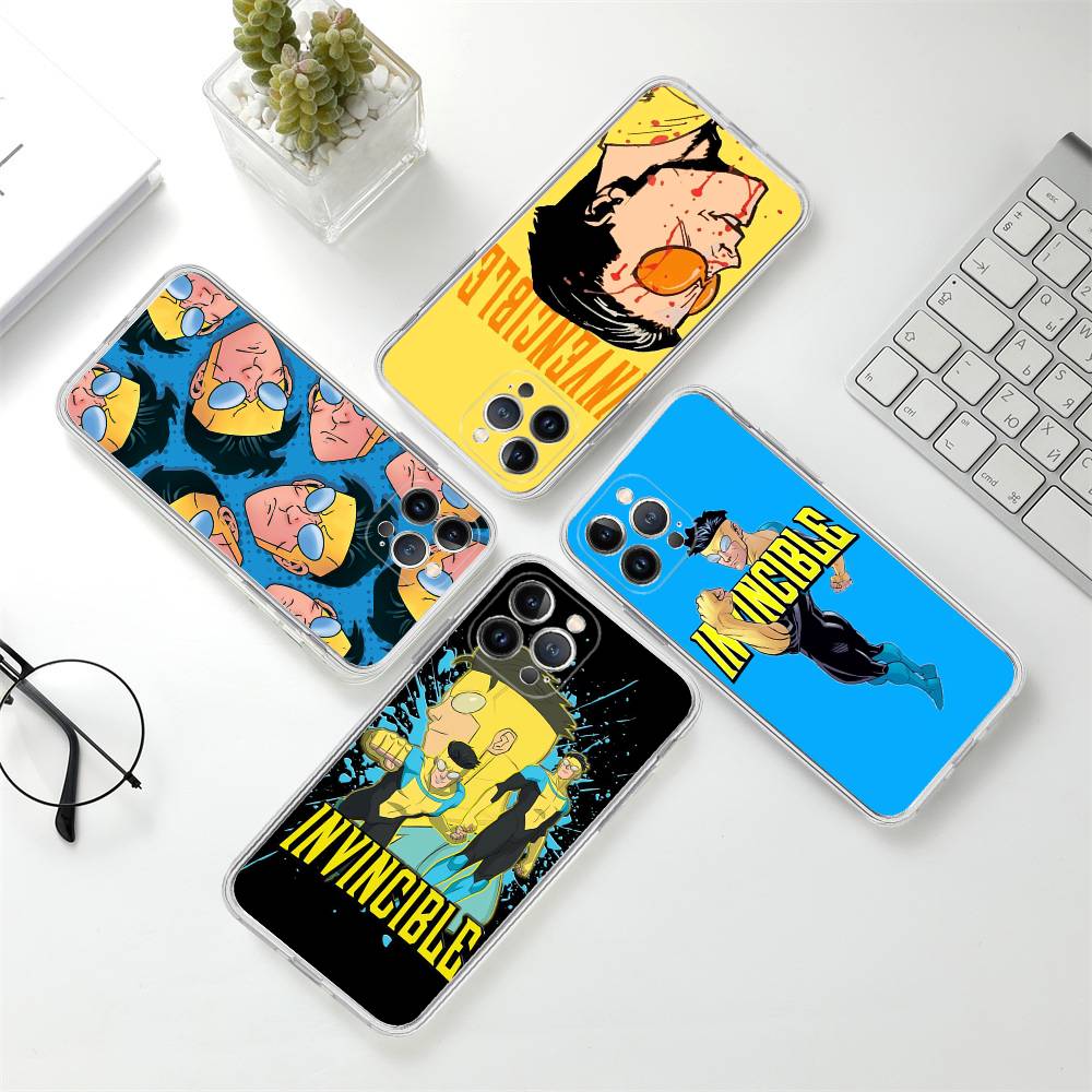 Cartoon Popular Anime I-invincibleS Phone Case For IPhone 17 16 15 14 11 12 13 Mini Pro XS Max Plus Funda Shell
