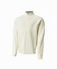 Leveld Two-Way Full-Zip Knit Ivory