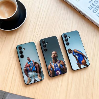 Shai Gilgeous-Alexander Phone Case For Samsung Galaxy A73,A72,A71,A70,A53,A52,A51,Others Soft Black Cover
