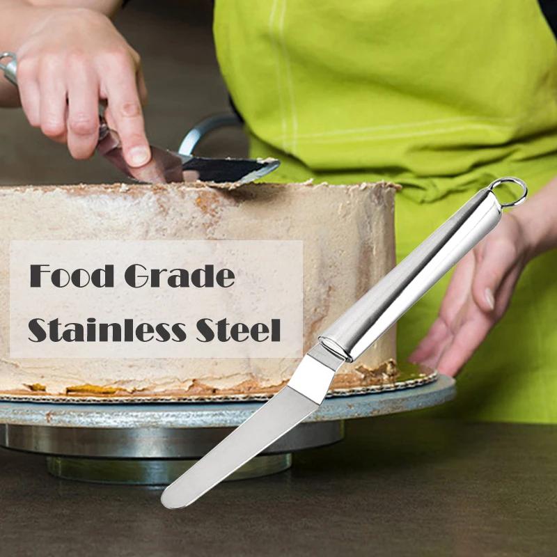 Stainless Steel Baking & Pastry Tools Portable Cream Spatula Cake Butter Kitchen Pastry Cake Decoration Tools Kitchen Gadgets