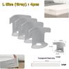 4/8pcs Universal Non-Slip Bed Sheet Clips Corner Tightener Invisible Bedspread Secure Holder