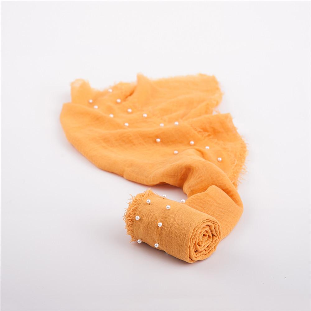 Înfășătoare perlată din bumbac și in pentru nou-născuți, pentru recuzită foto