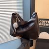 Fashion oblique span tote women's bag new urban simple commuter bag large capacity popular women's bag messenger bag