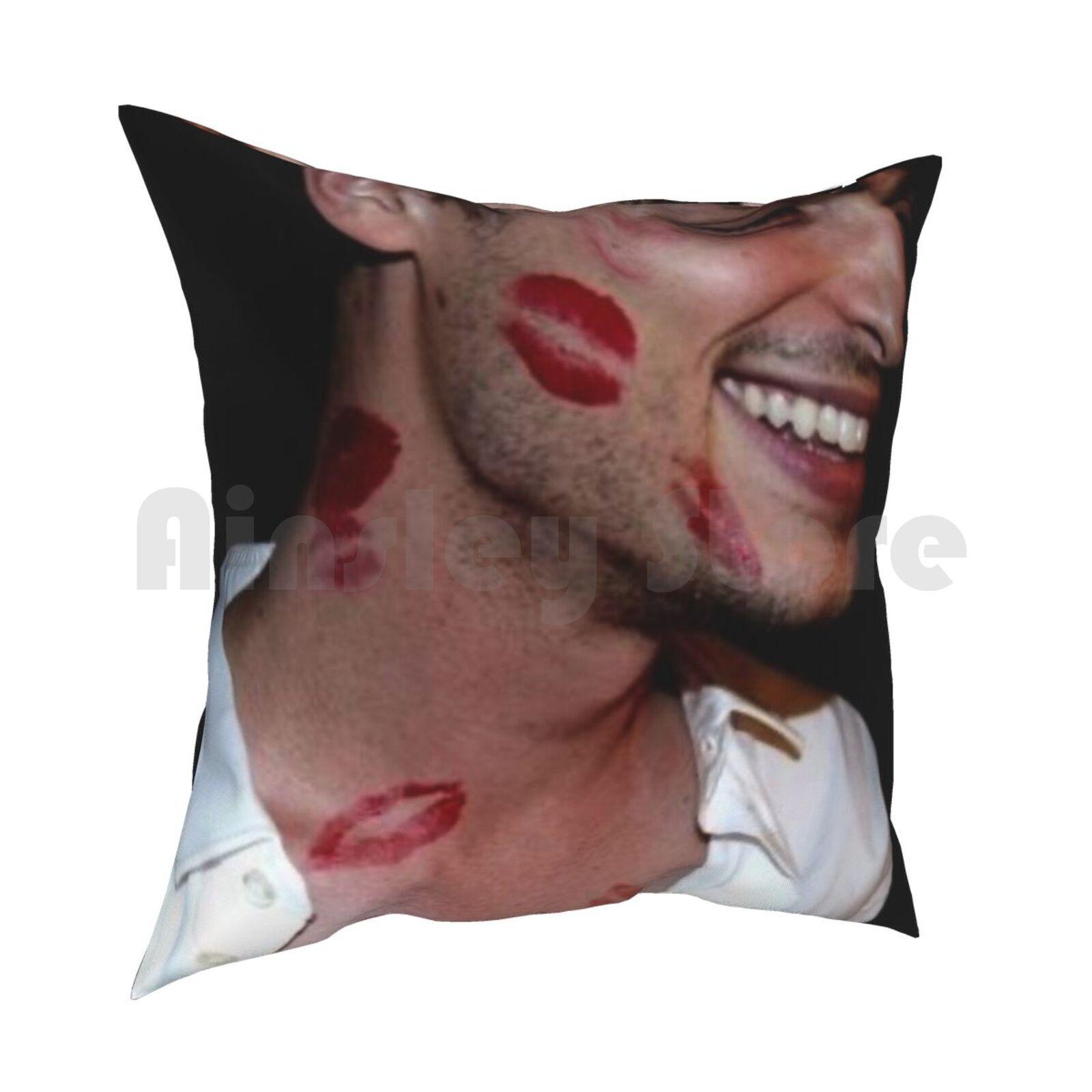 Matthew Gray Gubler Pillow Case Printed Home Soft DIY Pillow Cover Matthew Gray Gubler Mgg Criminal Minds Spencer Reid Reid 30x30cm 12x12in
