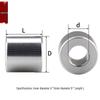 Aluminum Alloy Steel Bushing with Wear-Resistant Sleeve and Thickened Flat Washer