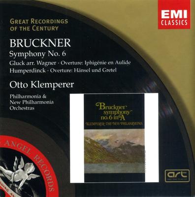 CD KLEMPERER, OTTO; NPO - Bruckner: Symphony No.6 / Gluck: Ip 724356262225 EMI Classics 2003 Non Japan Classical Used