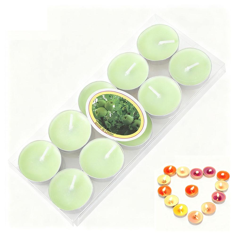 10Pcs Romantic Tea Candle Decorations Smokeless And Odorless Candles Wedding Supplies Romantic Decor Creative Love Candle