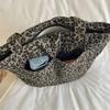 Borsa Tote Stampa Leopardo Grande Capacità Borsa a Spalla Casual Borsa a Mano Quotidiana per Donne
