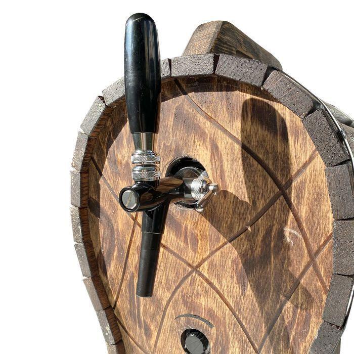 Beer Dispenser - ICH-ZAPFE.DE - JET 30 - 30L/h - Wood Design - Efficient Cooling