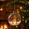 Sturdy Acrylic Holiday Ornaments Zodiac Christmas Ornament, Twelve Sign Hanging Decoration, 2D Seasonal Party Decorations Horoscope Pendant