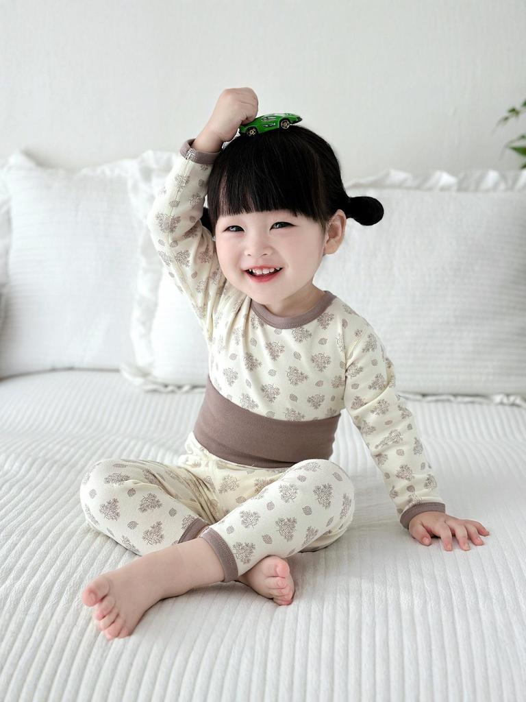 25 New Autumn/Winter Baby High Waist Cotton Underwear Set - Protect Belly Slim Fit Homewear Pants