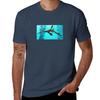 Diving Seahorse Star Art Tshirt Plus Size Summer Short Sleeve Tshirt