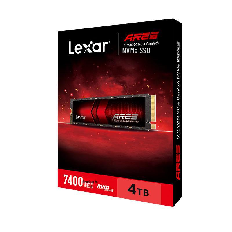 Lexar ARES M.2 NVMe PCIe 4.0 SSD Solid State Drive - 4TB/2TB/1TB