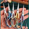Retro Stainless Steel Retro Tailor Scissor Crane Shape Sewing Small Embroidery Craft Cross Stitch Scissors DIY Home Tools