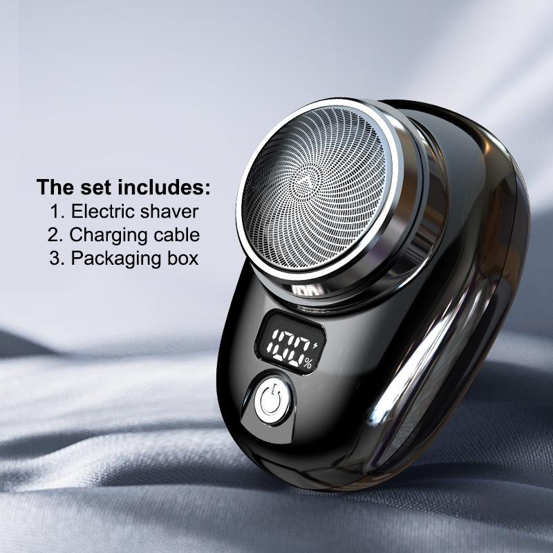 

Электробритва Мини Удобная Съемная Очистка Лица Долгое Время Работы Батареи Быстрая Зарядка Type-C Острое Лезвие Безопасный Уход за Кожей