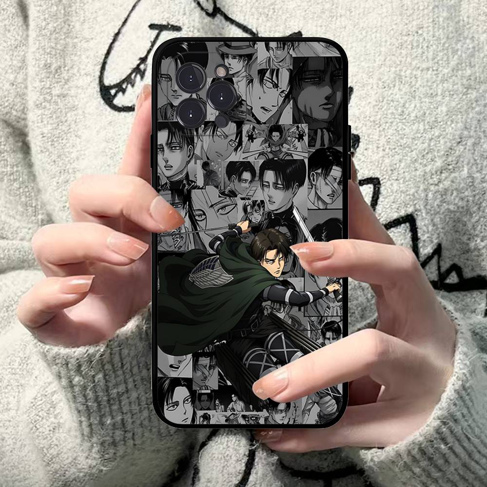 Hot Anime Attack On Titan Phone Case For IPhone 17 16 15 Plus X 14 11 12 13 Mini Pro Max Mobile Case