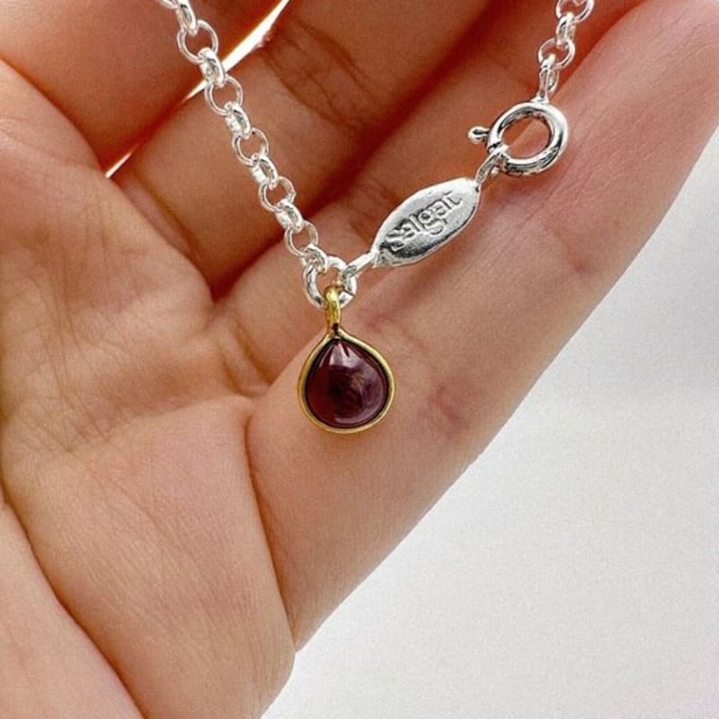 Salgat Garnet Combi Bracelet