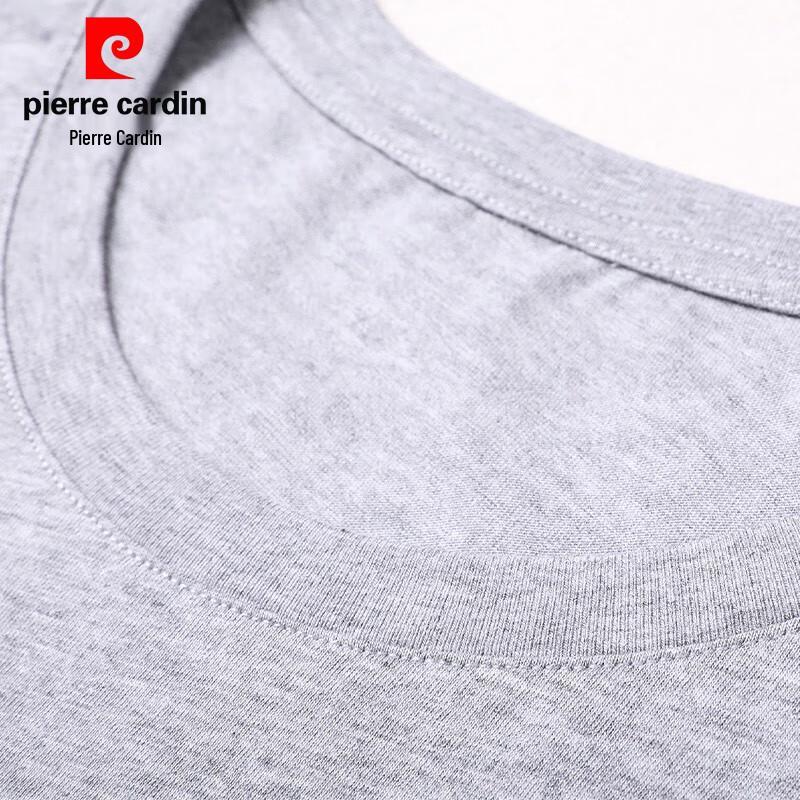 Pierre Cardin Men's Cotton Long Sleeve Round Neck T-Shirt