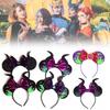 Adorable Halloween Themed Mickey Ghost Headband With Cute Bow For Kids Parties