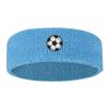 Soccer Printed High Elasticity Sweatband Polyester Polyester Knit Headband  Running