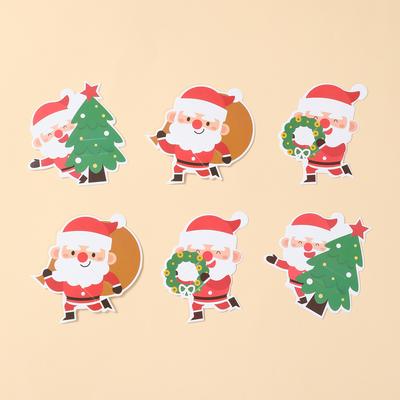 Santa Claus Lollipop Holder Cards 2025 Merry Christmas Decorations Lollipop Candy Gifts Package Christmas Gifts Navidad Natal