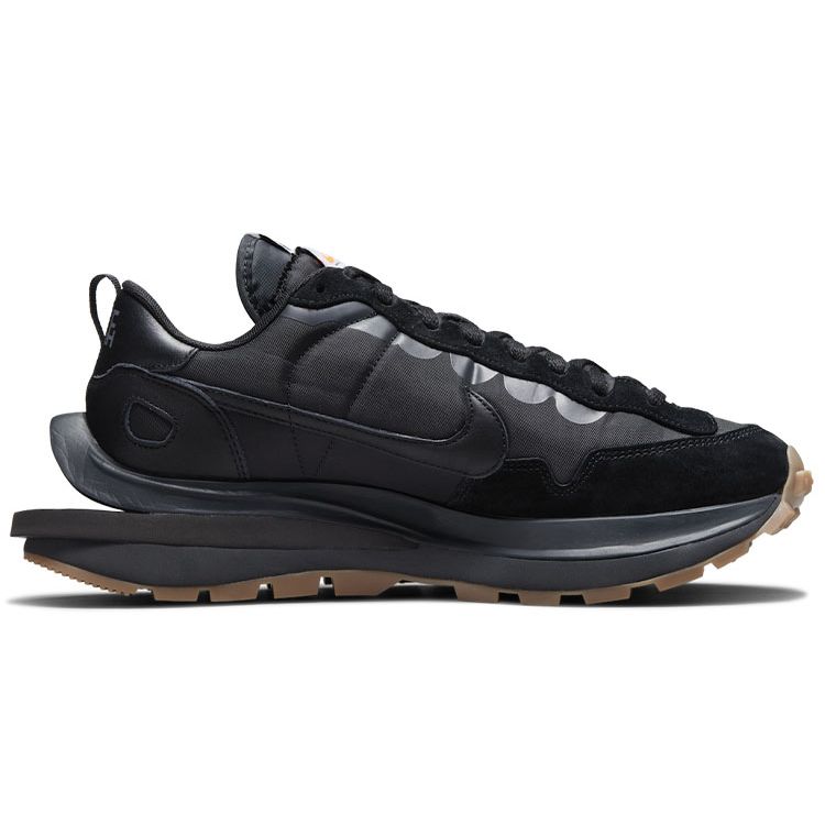 Sacai X Nike VaporWaffle Black Gum Unisex Sneakers Off-Noir DD1875-001
