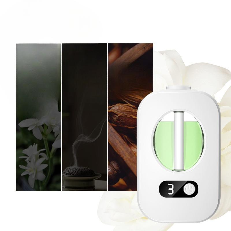 

Аромадиффузор Автоматический распылитель аромата Освежитель воздуха Для помещения Длительный аромат Ванная комната B-2368-3 Gardenia